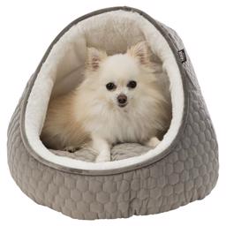 Trixie Puttehule til Lille hund & Kat Design Livia Cave Taupe/Creme Ø55 cm